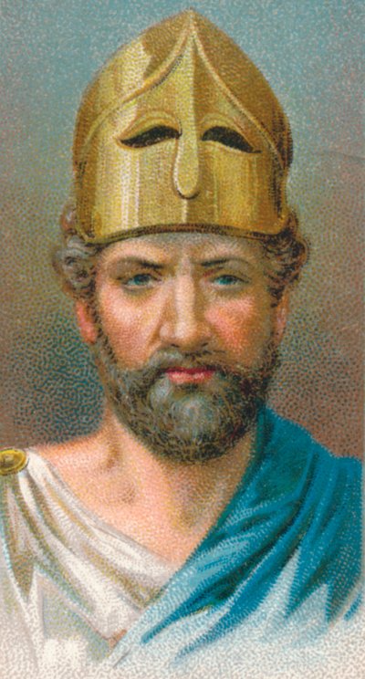Perikles c490-429 BC, Athenian statesman, 1924 by Unbekannt