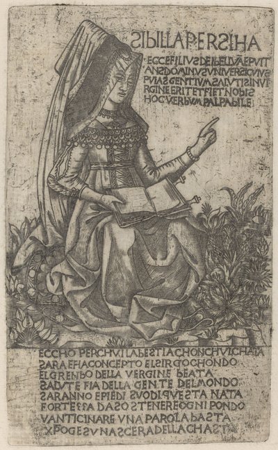 Persian Sibyl, early 15th century by Unbekannt