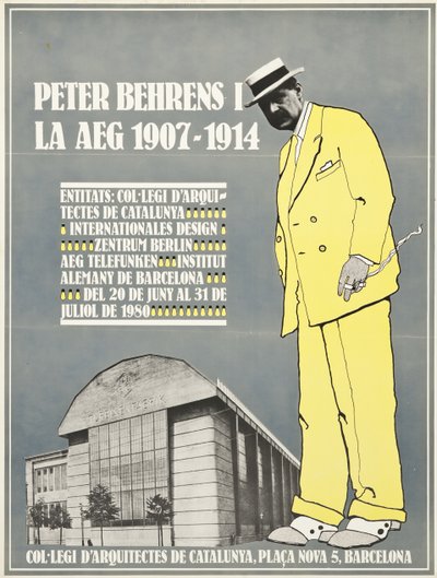 Peter Behrens and AEG 1907-1914 Poster by Unbekannt