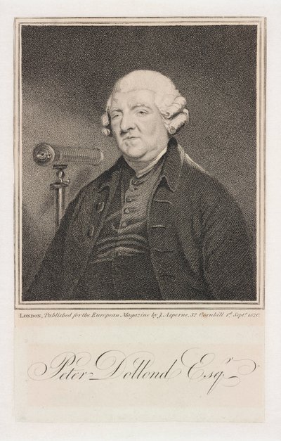 Peter Dollond, English optician by Unbekannt