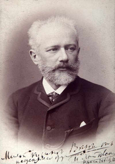 Peter Tchaikovsky, Russian Composer, 1888 by Unbekannt