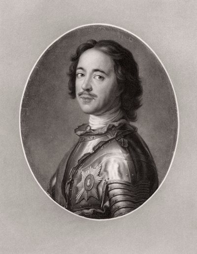 Peter the Great, Tsar of Russia by Unbekannt