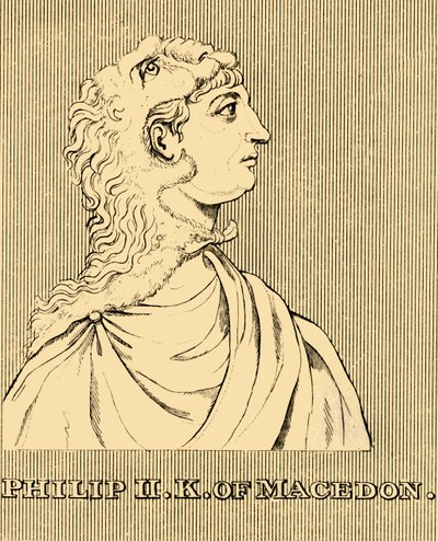 Philip II King of Macedon by Unbekannt