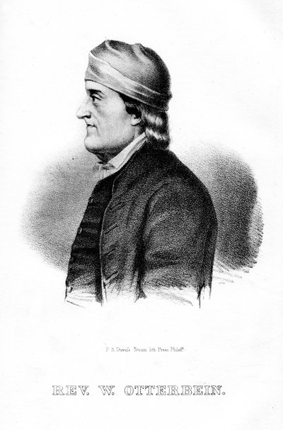 Philip William Otterbein, German-American Clergyman by Unbekannt