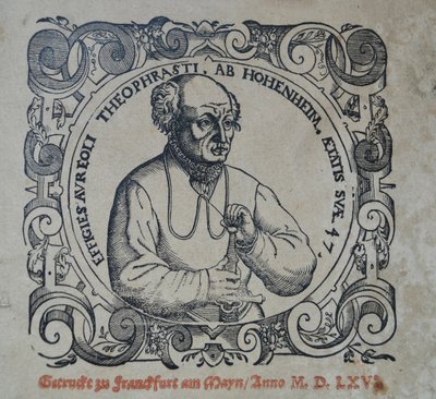 Philippus Theophrastus Aureolus Bombastus von Hohenheim Paracelsus by Unbekannt