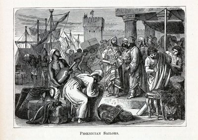 Phoenician Sailors, 1882 by Unbekannt