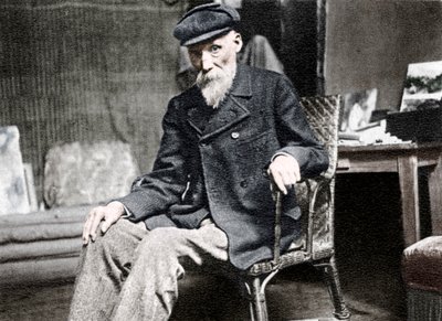 Pierre-Auguste Renoir, French artist by Unbekannt