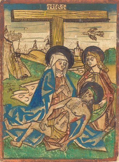 Pietà with Saint John by Unbekannt