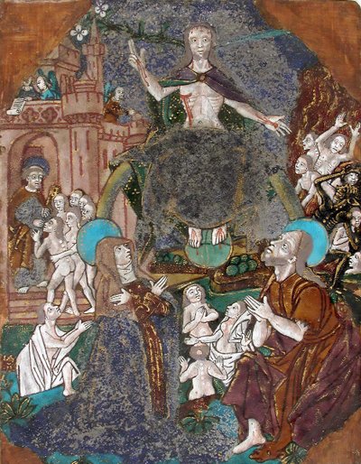 Plaque with the Last Judgement by Unbekannt