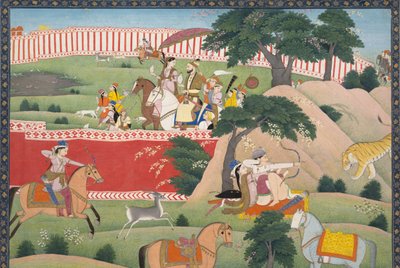 Pleasures of the Hunt, ca. 1800 by Unbekannt