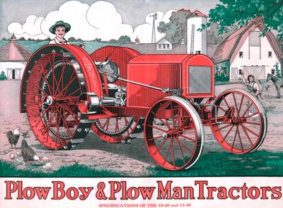 PlowBoy & PlowMan Tractors by Unbekannt