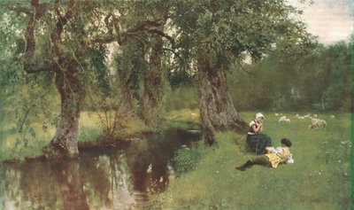 Poet and Peasant by Unbekannt