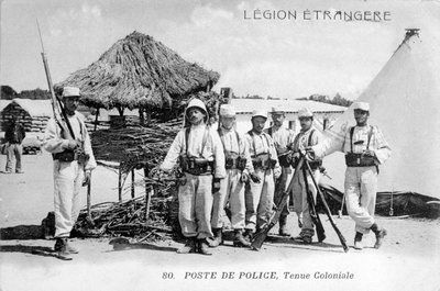 Police Station, Algeria by Unbekannt