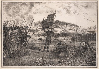 Polish-Russian War Scene, 1831 by Unbekannt