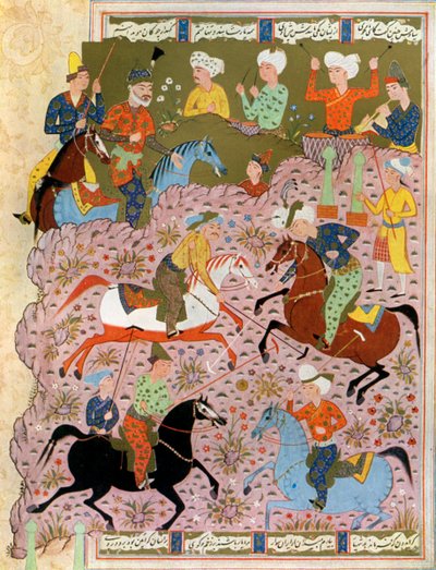 Polo in Persia in the 10th Century, 1938 by Unbekannt