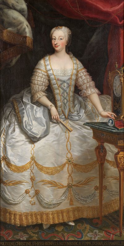 Polyxena of Hesse-Rotenburg, Queen of Sardinia by Unbekannt
