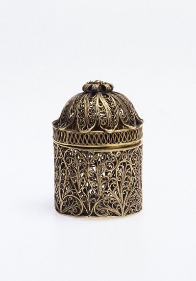 Silver gilt pomander by Unbekannt