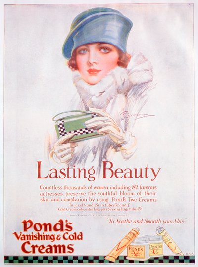 Ponds Cream Advert by Unbekannt