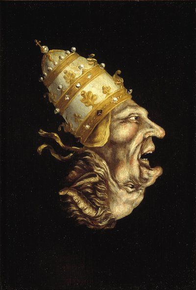 Pope-Devil by Unbekannt