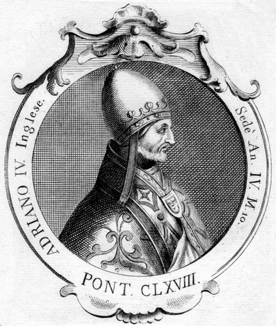 Pope Adrian IV by Unbekannt