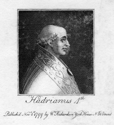 Pope Adrian IV, 1799 by Unbekannt