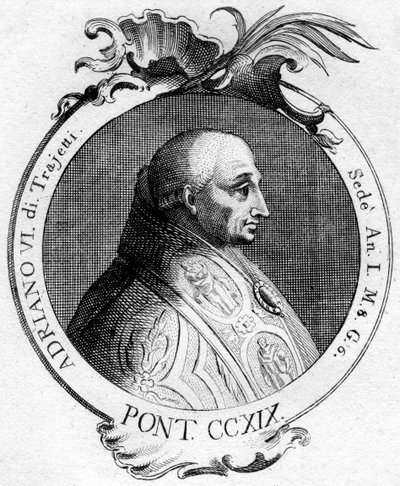 Pope Adrian VI by Unbekannt