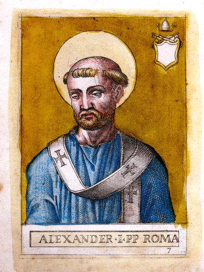 Pope Alexander I by Unbekannt