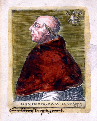 Pope Alexander VI by Unbekannt