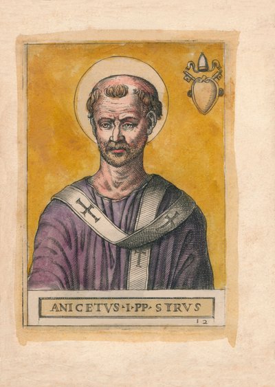 Pope Anicetus by Unbekannt