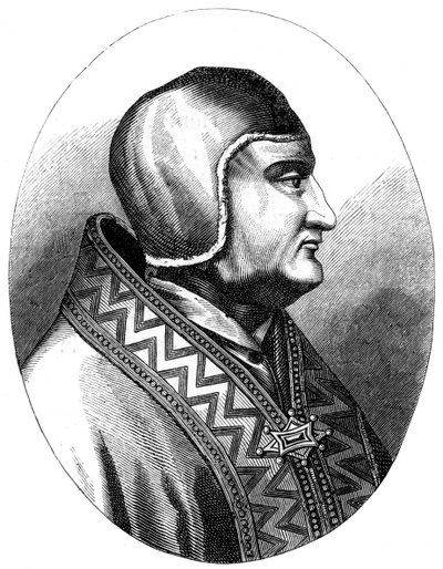 Pope Clement IV, 1849 by Unbekannt