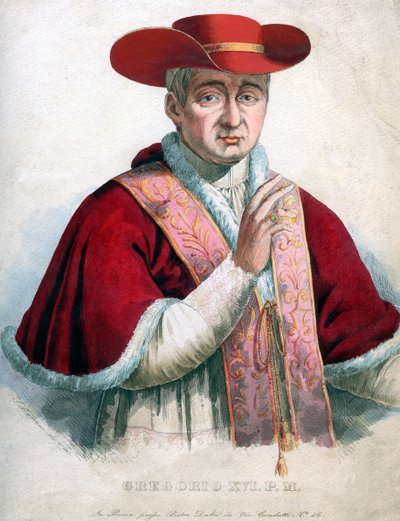 Pope Gregory XVI by Unbekannt