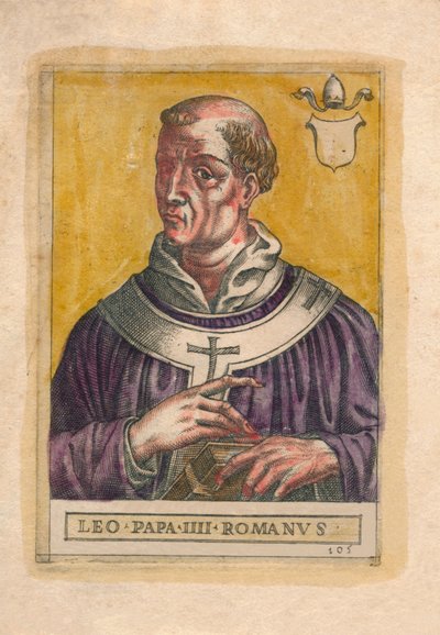 Pope Leo III by Unbekannt