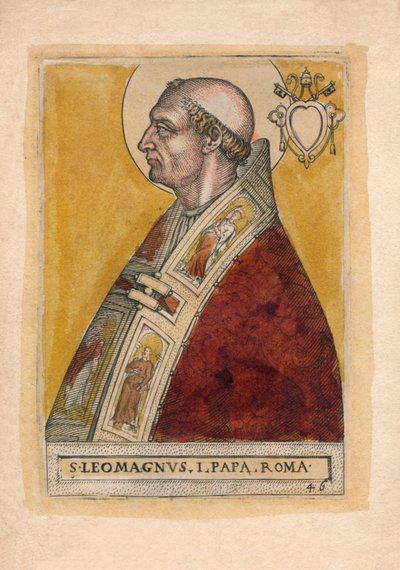 Pope Leo I by Unbekannt