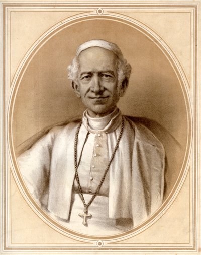 Pope Leo XIII by Unbekannt