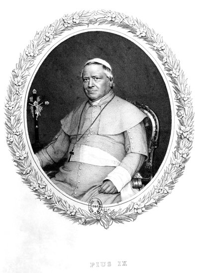Pope Pius IX by Unbekannt