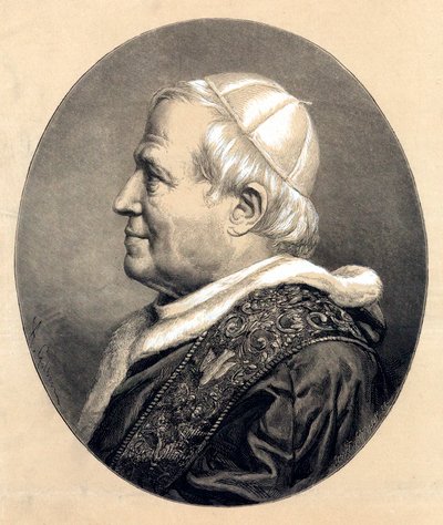 Pope Pius IX by Unbekannt
