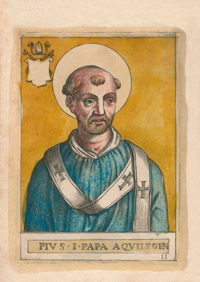 Pope Pius I by Unbekannt
