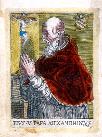 Pope St Pius V by Unbekannt