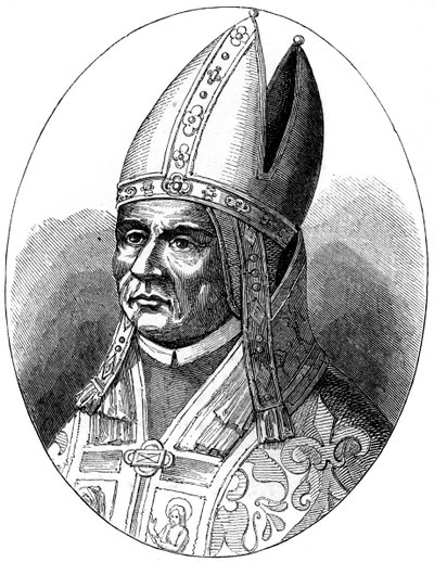 Pope Sylvester I d335, 1849 by Unbekannt