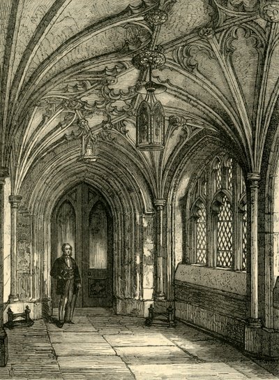 Porch of St. Sepulchres Church by Unbekannt