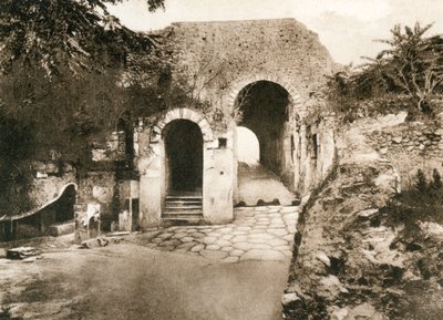 Porta Marina, Pompeii, Italy, c1900s by Unbekannt