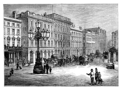 Portland Street, Manchester, late 19th century by Unbekannt