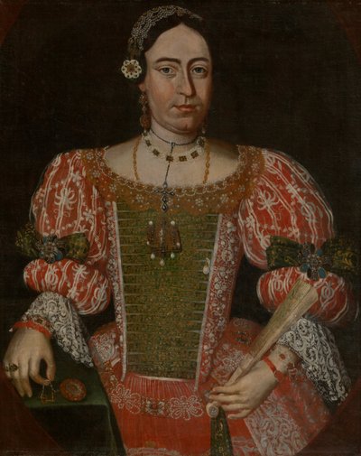 Portrait of Alžběta Thoma by Unbekannt
