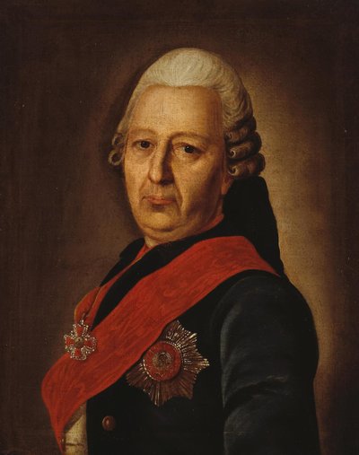 Portrait of Alexey Mikhailovich Obrezkov by Unbekannt