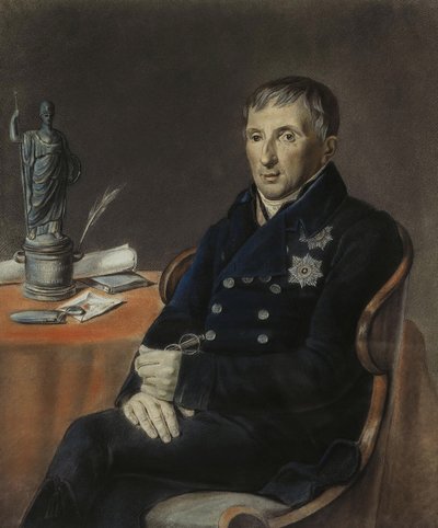 Portrait of Alexey Nikolayevich Olenin by Unbekannt
