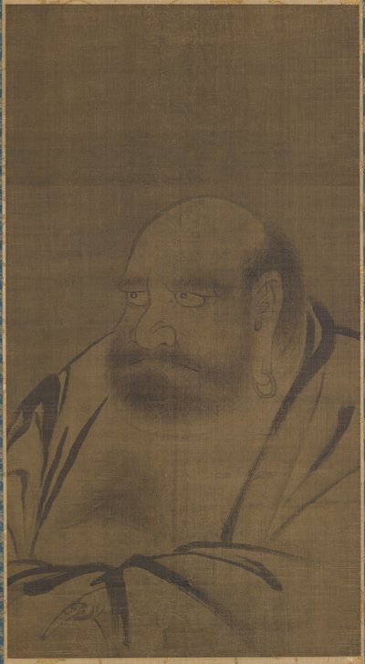 Portrait of Bodhidharma by Unbekannt