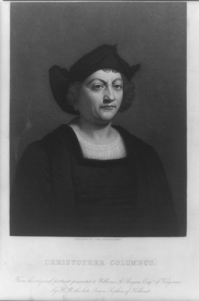 Portrait of Christopher Columbus by Unbekannt