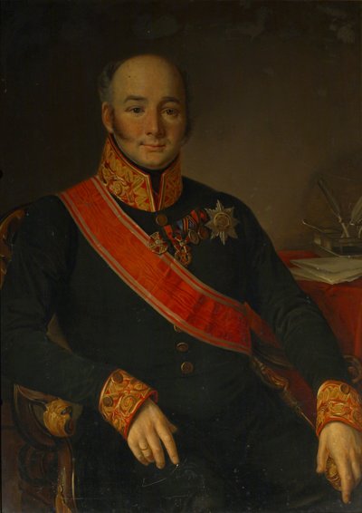 Portrait of Count Vasily Olsufyev by Unbekannt