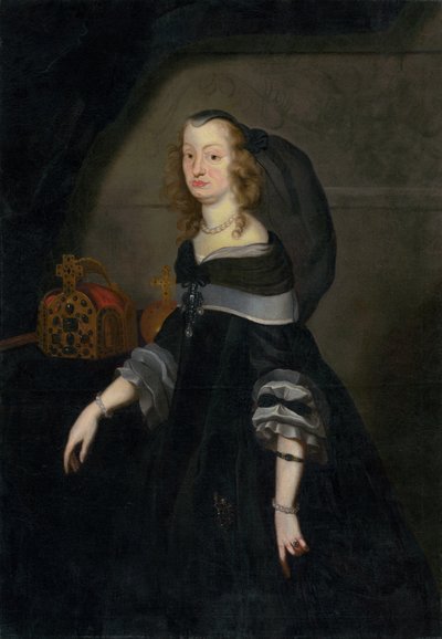 Portrait of Eleonór Mantová by Unbekannt
