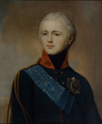 Portrait of Emperor Alexander I by Unbekannt